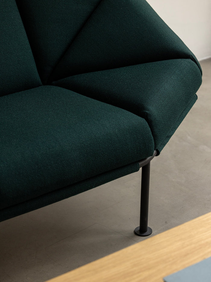 Kann Design - Canapé Atlas 2 Seater vert S1989