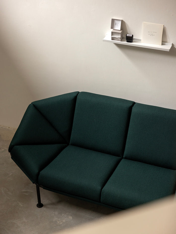 Kann Design - Canapé Atlas 2 Seater vert S1989