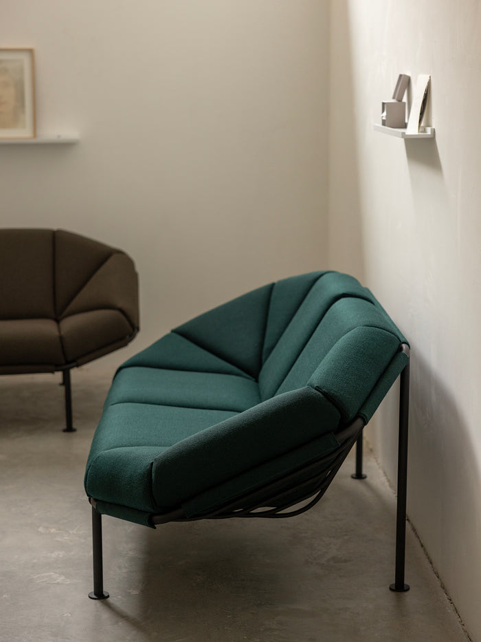 Kann Design - Canapé Atlas 2 Seater vert S1989
