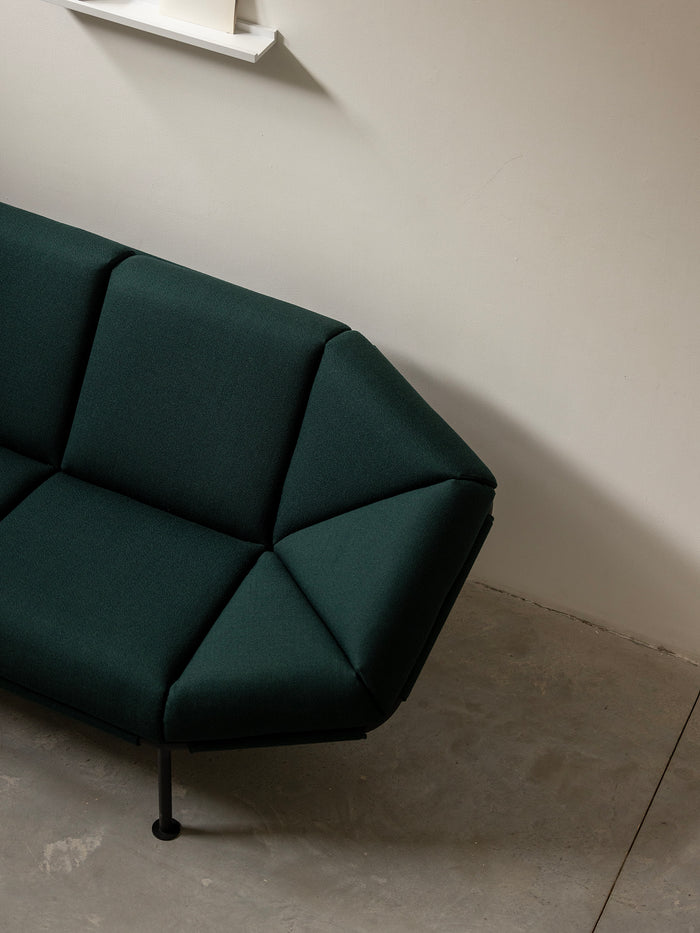 Kann Design - Canapé Atlas 2 Seater vert S1989