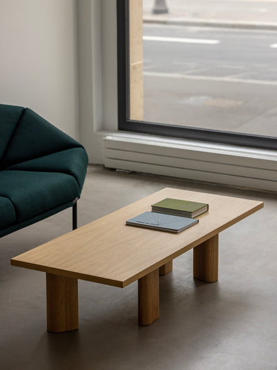 Kann Design - Table basse Galta Forte Rectangle chêne naturel CT1090