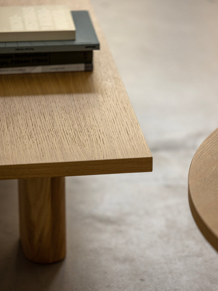 Kann Design - Table basse Galta Forte Rectangle chêne naturel CT1090