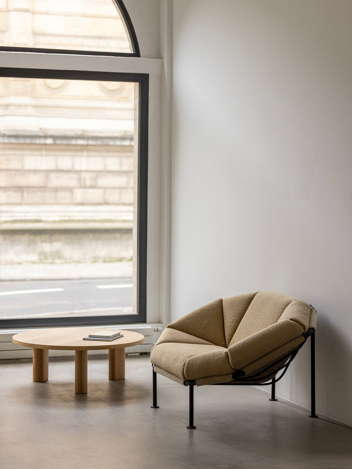 Kann Design - Table basse Galta Forte Round chêne naturel CT1087