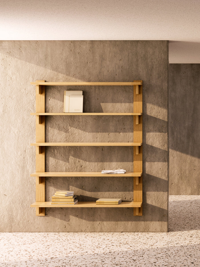 Kann Design - Étagère Plan 5 Tray chêne naturel ST3003