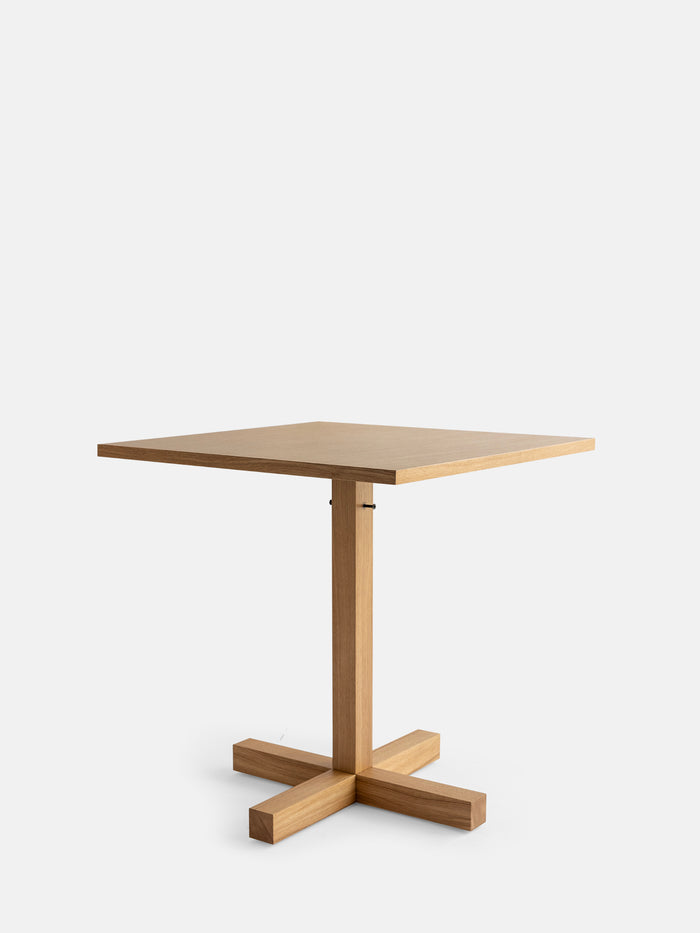 Kann Design - Table de repas Tal Bitrot Square 70 - chêne naturel DT3042