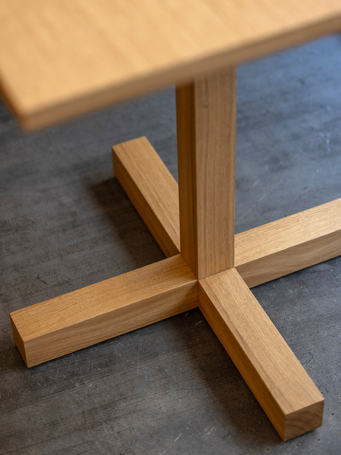 Kann Design - Table de repas Tal Bitrot Square 70 - chêne naturel DT3042