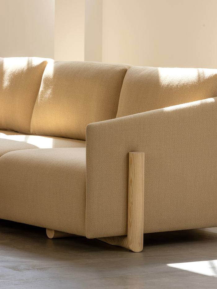 Kann Design - Timber 4 Seater beige S3051