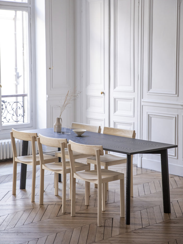 Kann Design - Chaise Galta frêne naturel C981