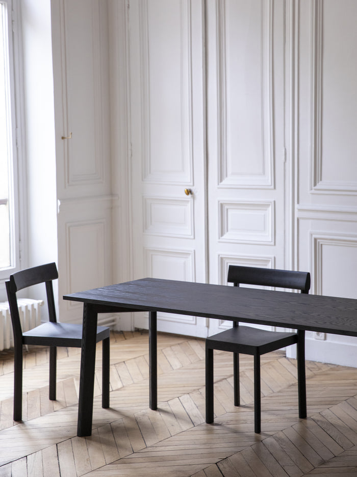 Kann Design - Chaise Galta chêne noir C980
