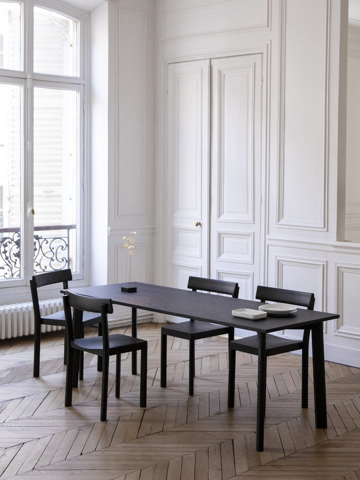 Kann Design - Chaise Galta chêne noir C980