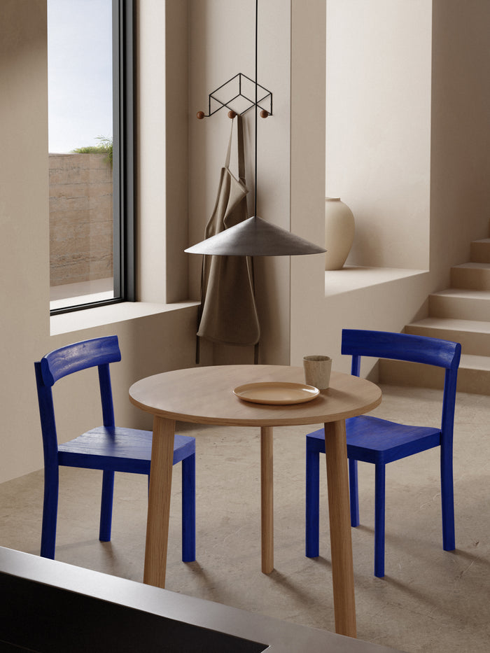 Kann Design - Chaise Galta chêne bleu C979