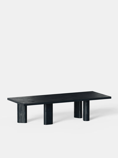 Kann Design - Table basse Galta Forte Rectangle chêne noir CT1091