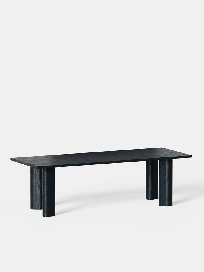 Kann Design - Table de repas Galta Forte 240 chêne noir DT1078