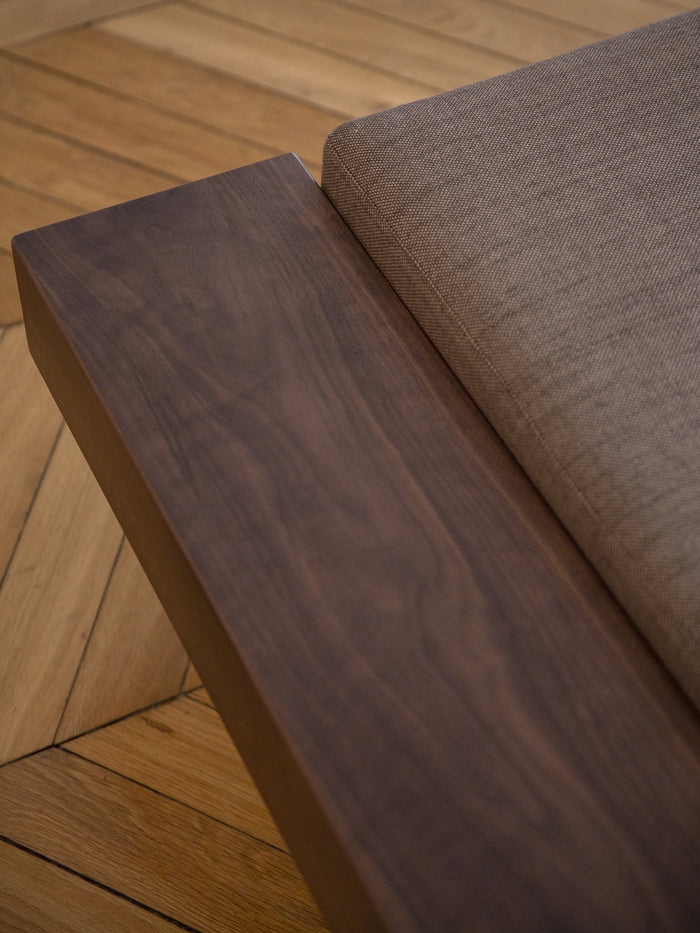 Kann Design - Banquette Mi marron DB1041