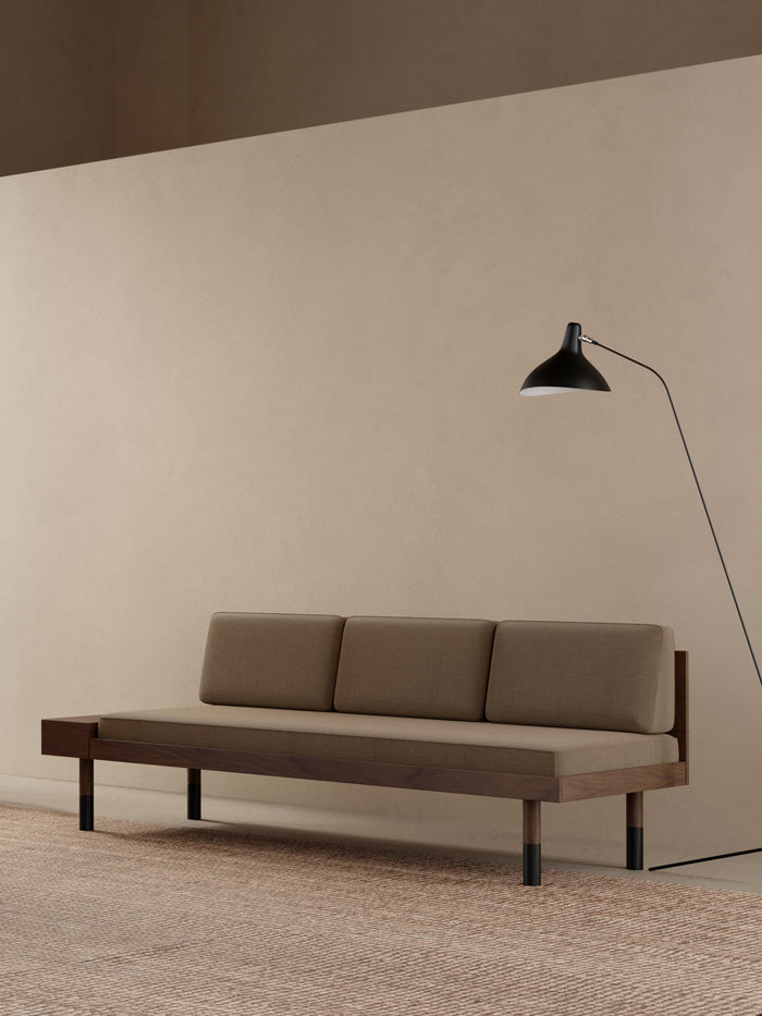 Kann Design - Banquette Mid marron DB1037