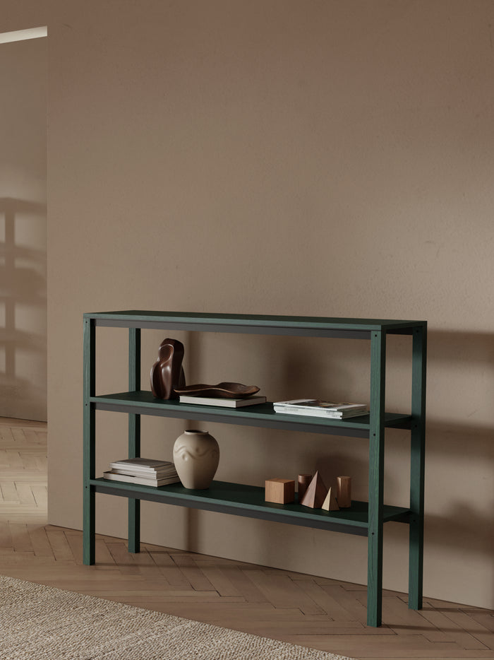 Kann Design - Étagère Tal 3 Tray chêne vert ST1101