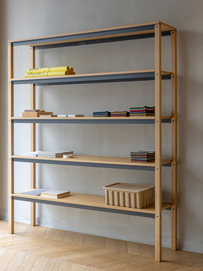 Kann Design - Étagère Tal 5 Tray chêne naturel ST1077