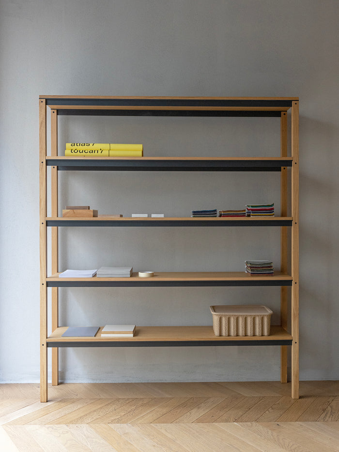 Kann Design - Étagère Tal 5 Tray chêne naturel ST1077