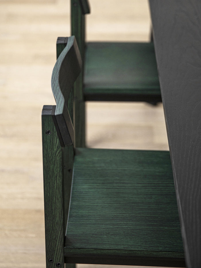 Kann Design - Chaise Tal chêne vert C996
