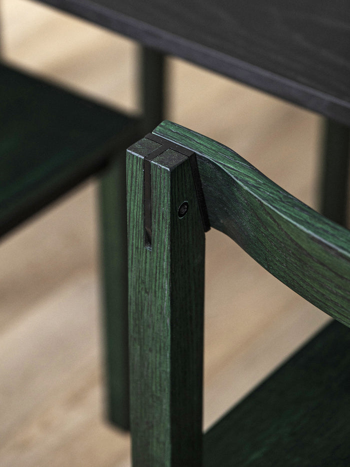 Kann Design - Chaise Tal chêne vert C996