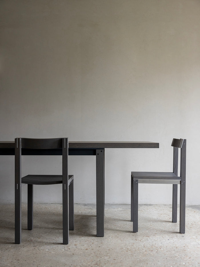 Kann Design - Chaise Tal chêne gris C1862