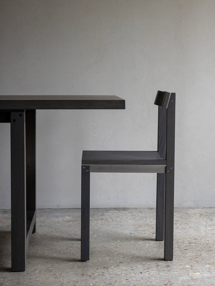 Kann Design - Chaise Tal chêne gris C1862