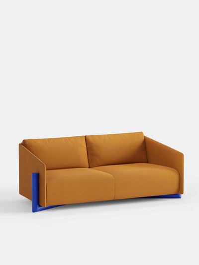 Kann Design - Timber 3 seater / mustard