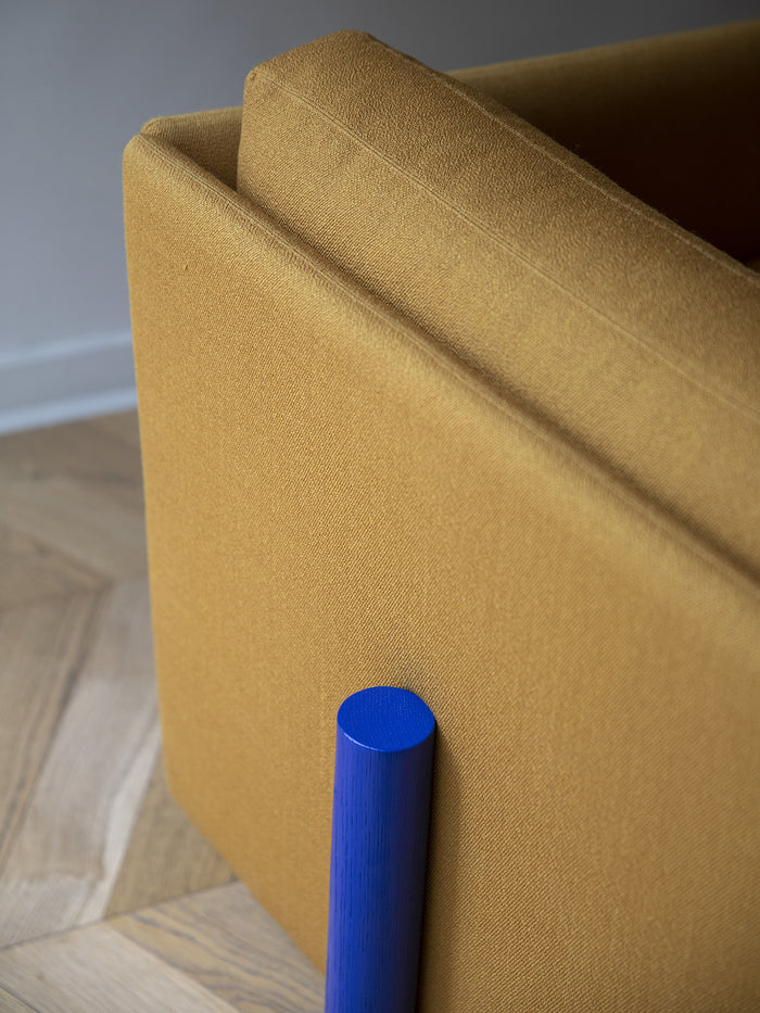 Kann Design - Canapé Timber 3 Seater moutarde S1057