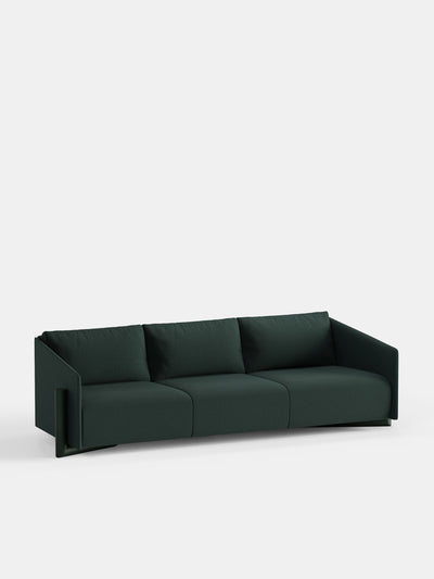 Kann Design - Timber 4 Seater / green