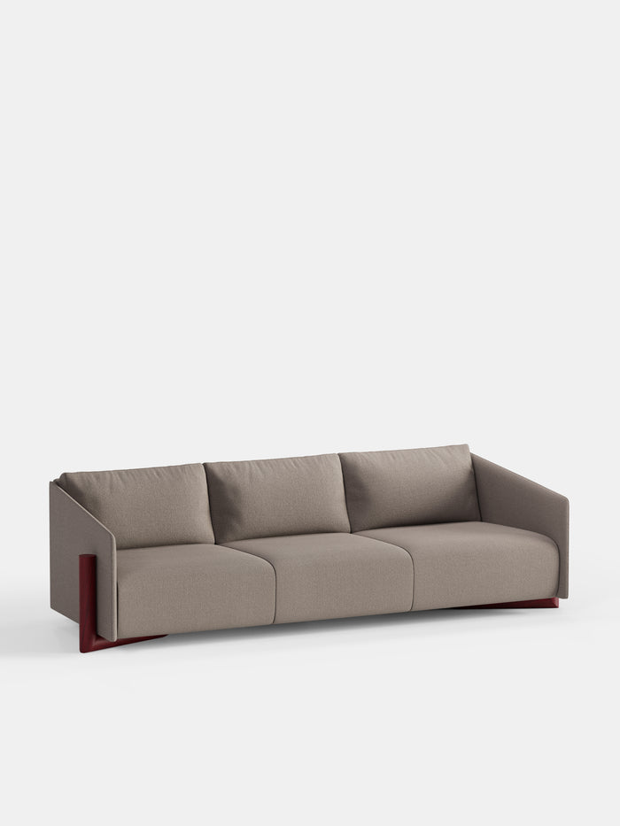 Kann Design - Canapé Timber 4 Seater gris taupe S1061