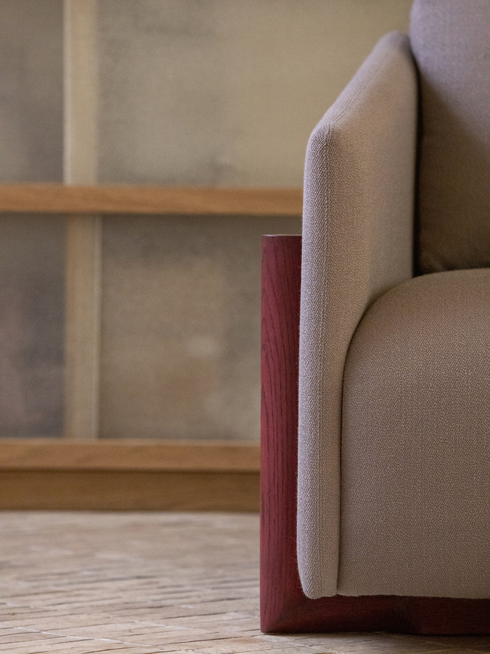 Kann Design - Canapé Timber 4 Seater gris taupe S1061