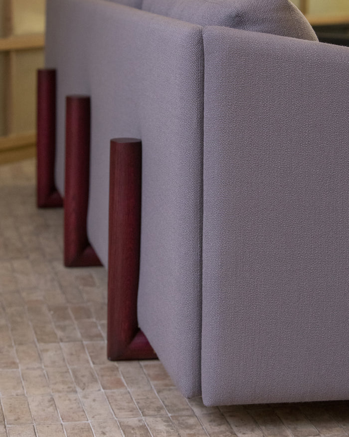 Kann Design - Canapé Timber 4 Seater gris taupe S1061