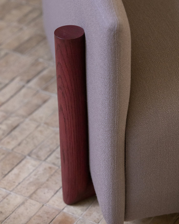 Kann Design - Canapé Timber 4 Seater gris taupe S1061