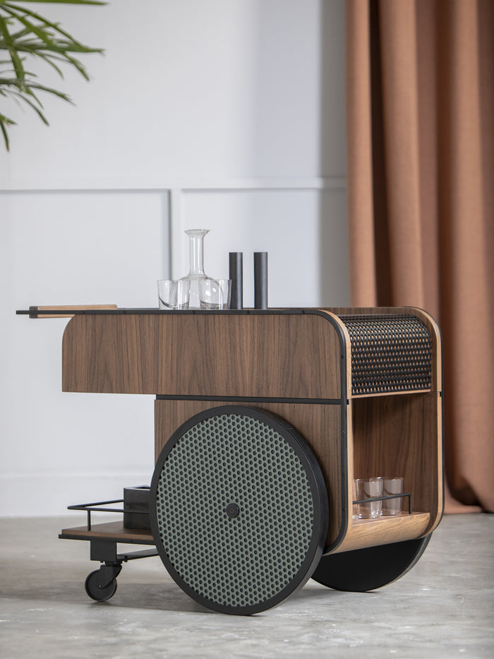 Kann Design - Chariot bar Trink noyer BC934