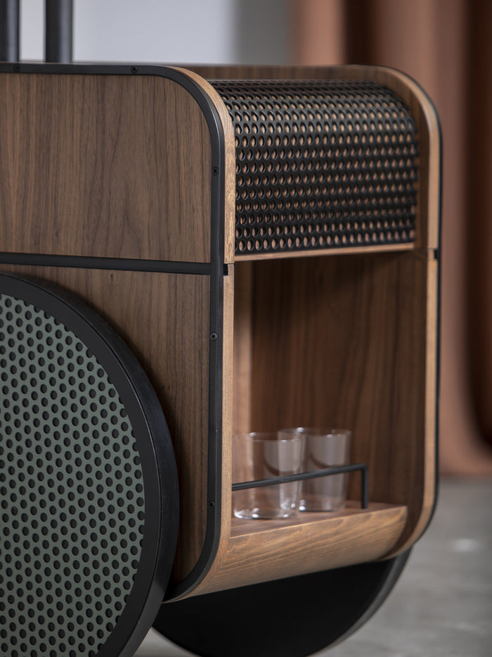 Kann Design - Chariot bar Trink noyer BC934