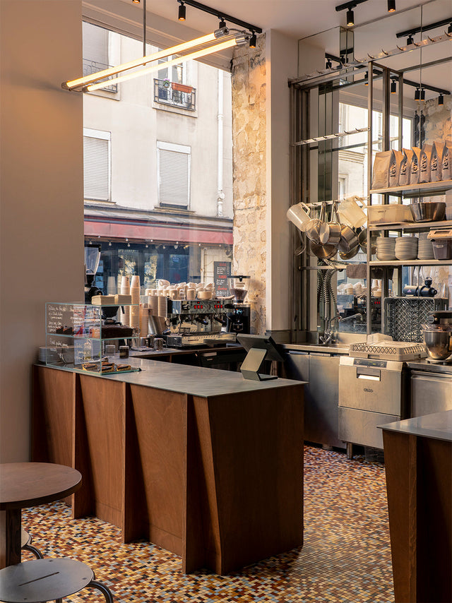 Kann Design - Kann's second coffee shop in Paris's 11th arrondissement