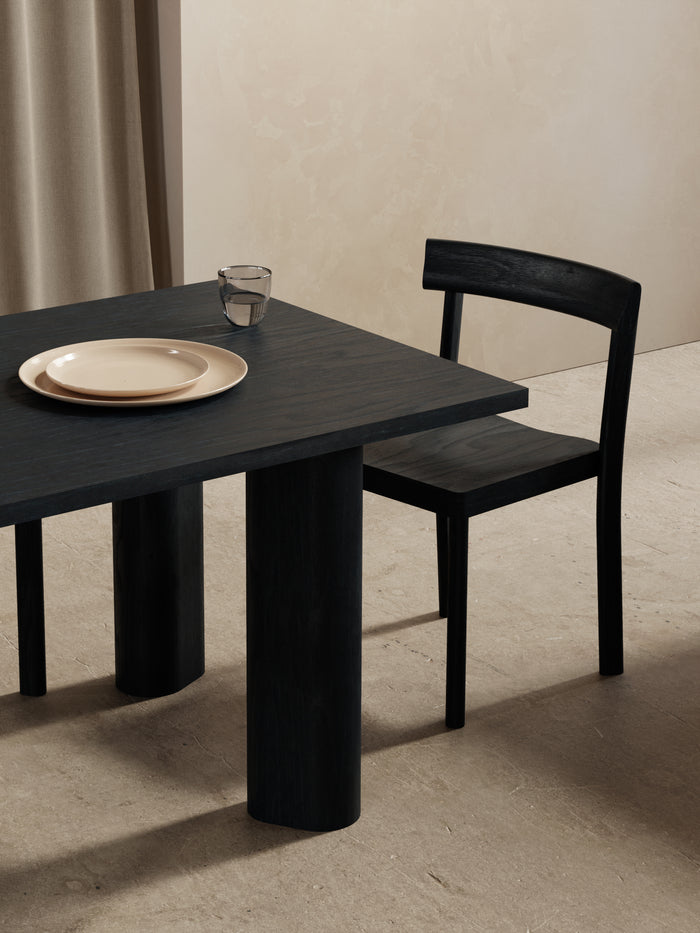 Kann Design - Table de repas Galta Forte 240 chêne noir DT1078