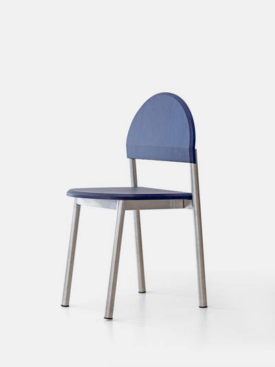 Kann Design - Chaise BB frêne bleu C3069