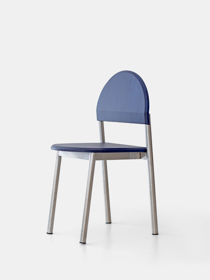 Kann Design - Chaise BB frêne bleu C3069