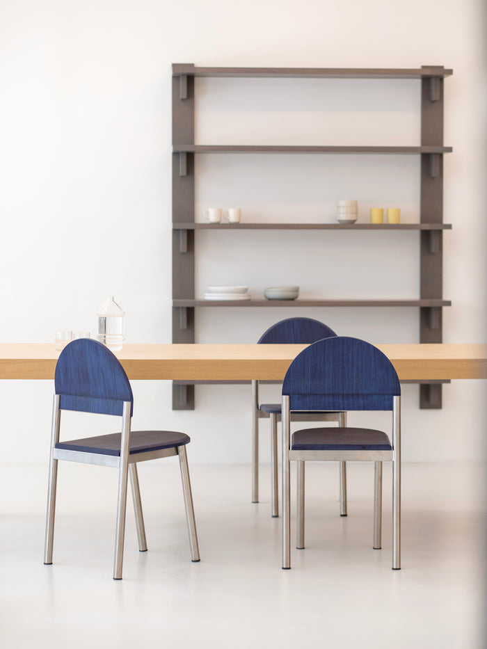 Kann Design - Chaise BB frêne bleu C3069