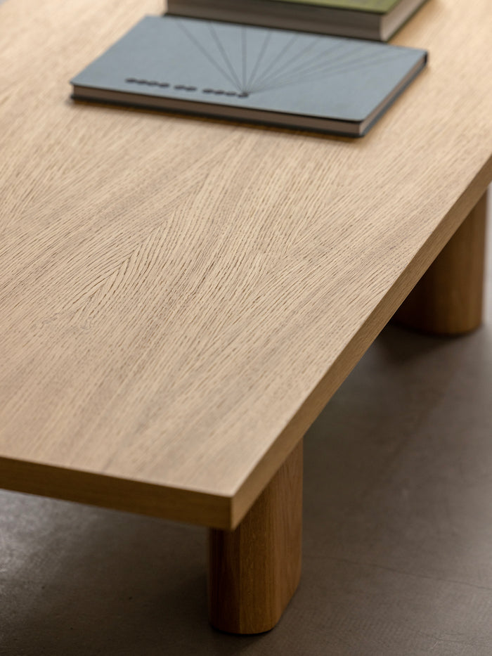 Kann Design - Table basse Galta Forte Rectangle chêne naturel CT1090