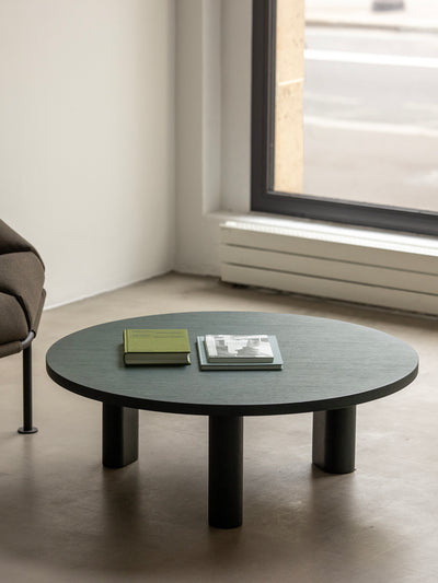 Kann Design - Galta Forte Round green oak coffee table CT1089