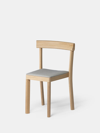 Kann Design - Galta chair natural oak - grey fabric C2071