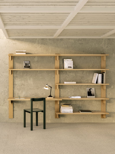 Kann Design - Office Plan shelf natural oak ST3005