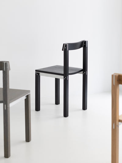 Kann Design - Chaise Tal chêne noir C995