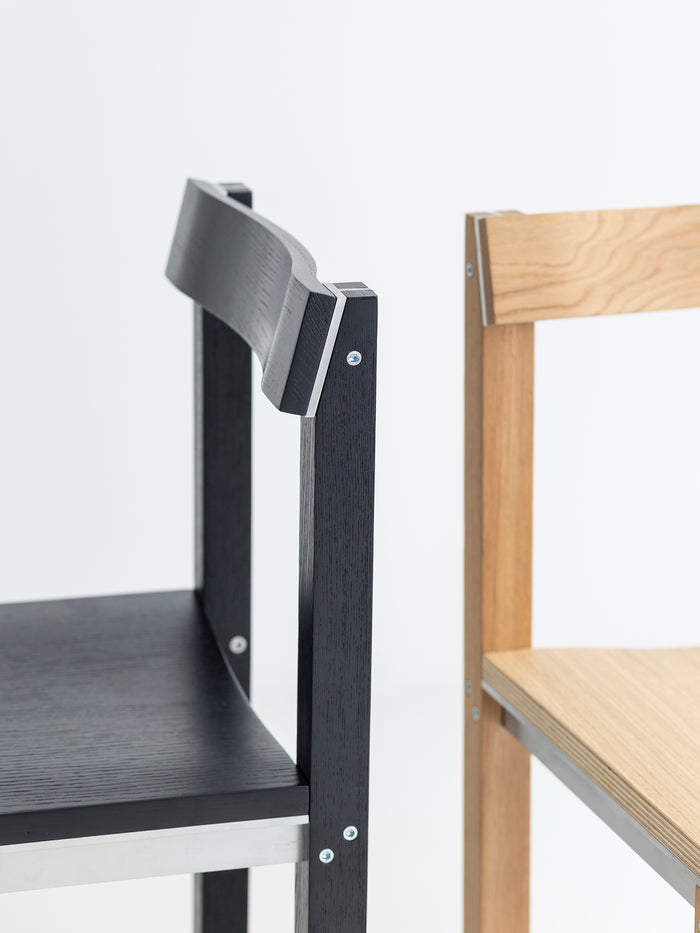 Kann Design - Chaise Tal chêne noir C995