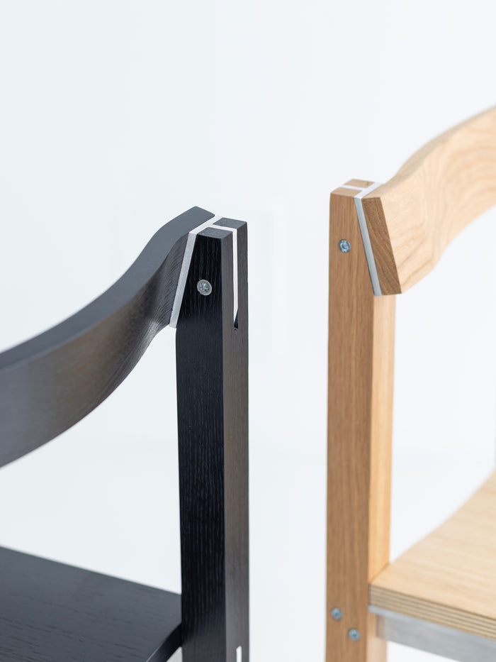 Kann Design - Chaise Tal chêne noir C995