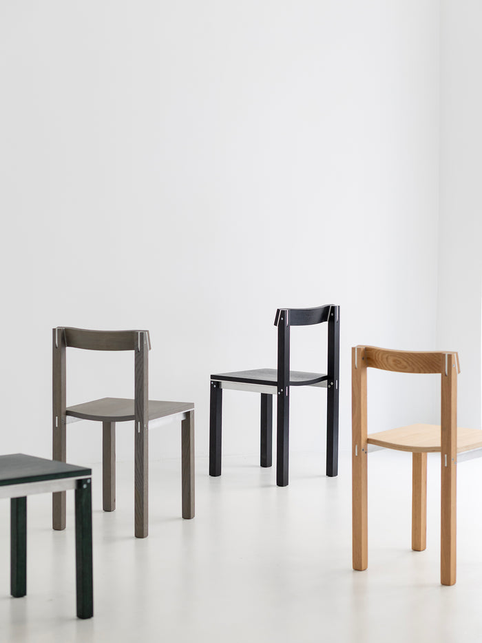 Kann Design - Chaise Tal chêne noir C995