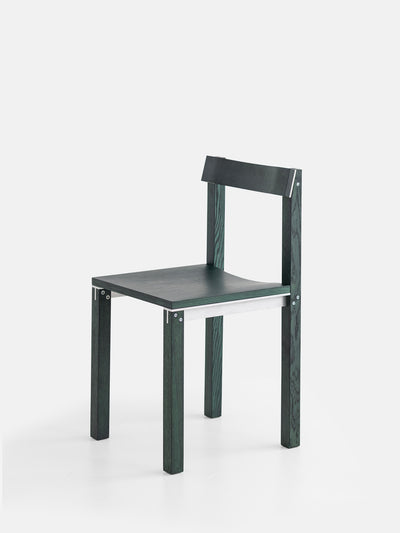 Kann Design - Chaise Tal chêne vert C996