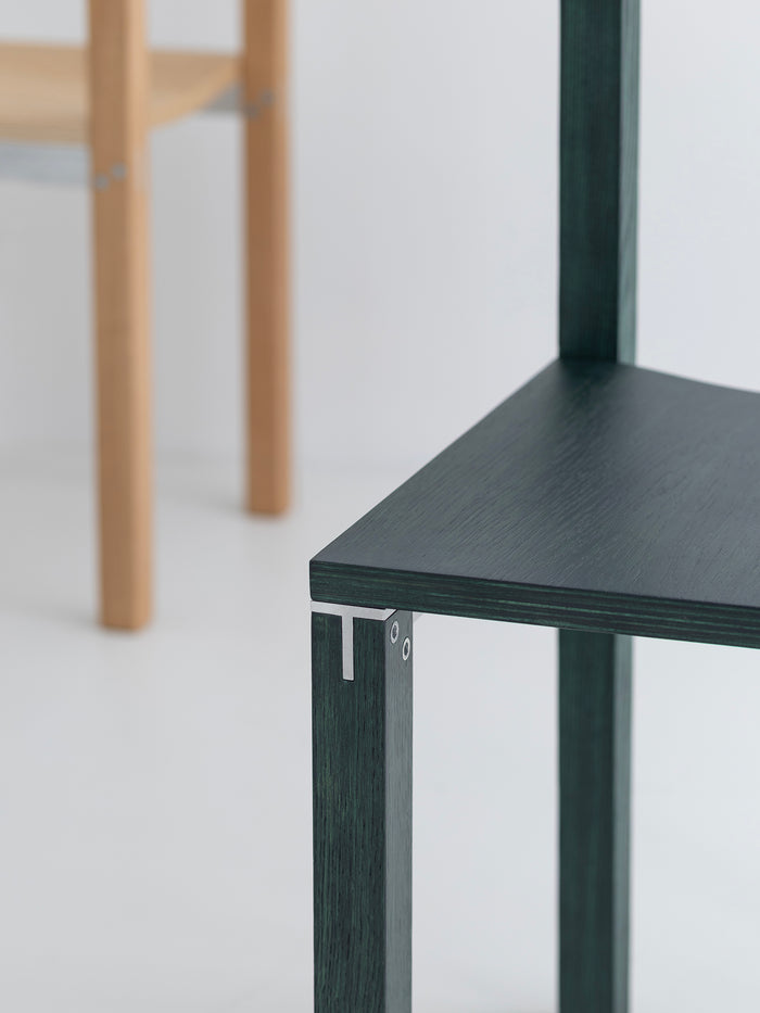 Kann Design - Chaise Tal chêne vert C996